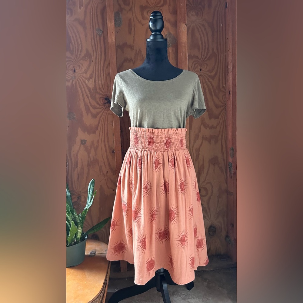 Kate Quinn Organic Cotton Mango Sun Skirt